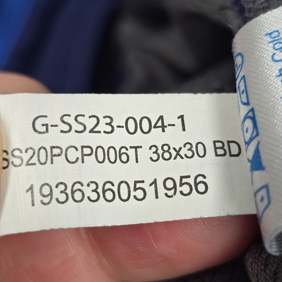 Twillory Pants Men's 38x30 (Fits 38x27) Blue Tailored Fit Performance Golf READ - Picture 7 of 14